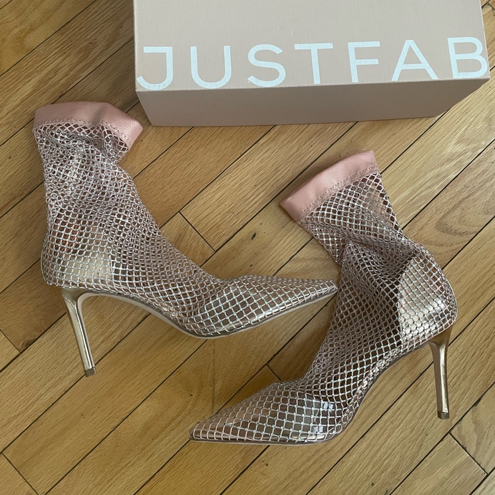 Rhinestone booties